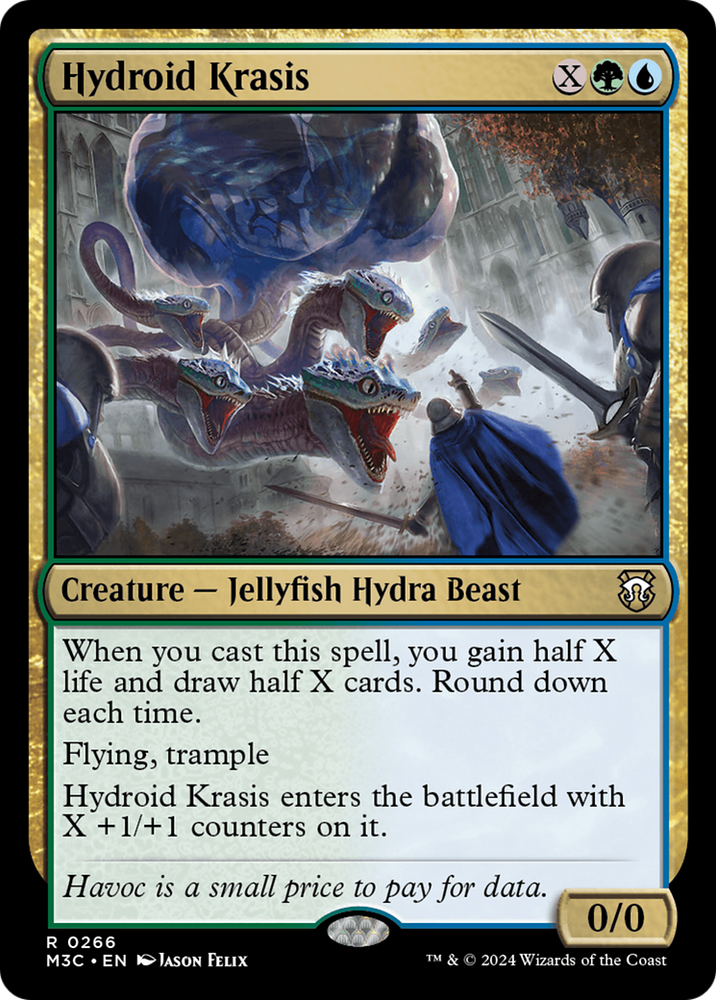 Hydroid Krasis (Ripple Foil) [Modern Horizons 3 Commander] Magic: The Gathering