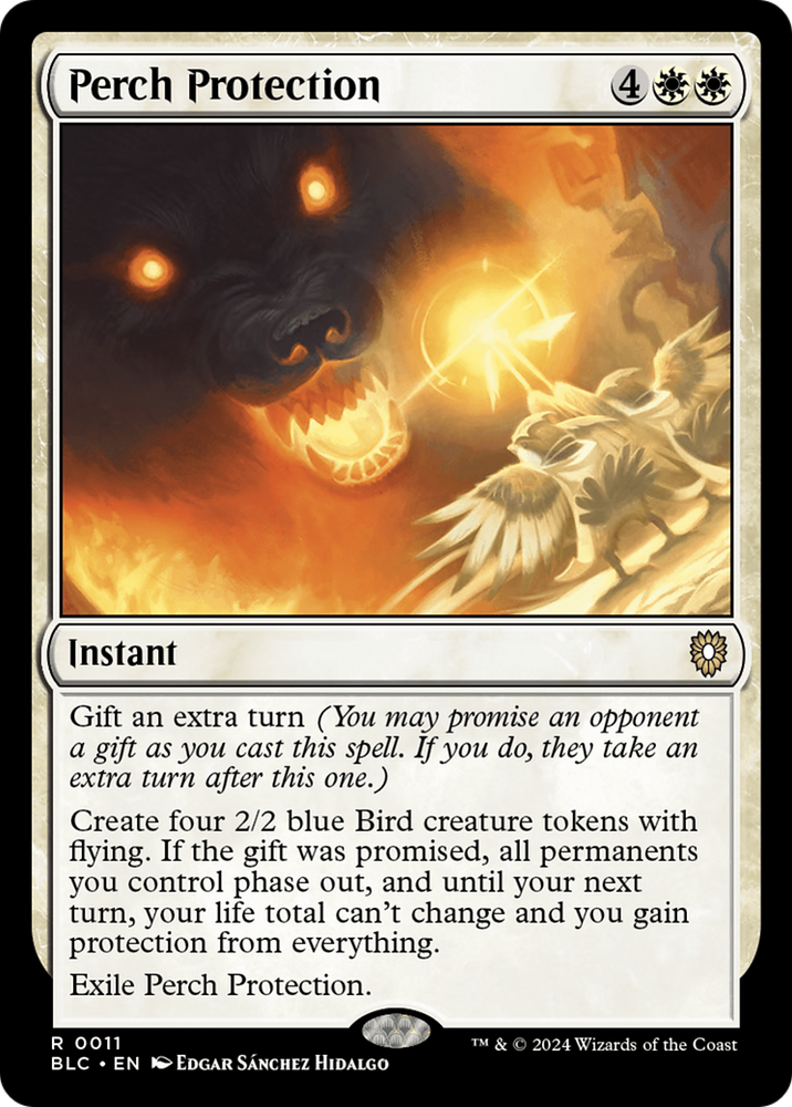 Perch Protection [Bloomburrow Commander] Magic: The Gathering