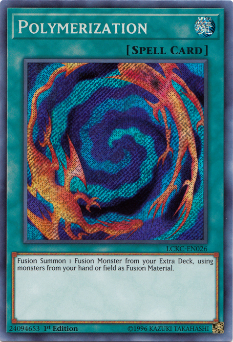 Polymerization [LCKC-EN026] Secret Rare Yu-Gi-Oh!