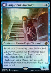 Suspicious Stowaway // Seafaring Werewolf [Innistrad: Midnight Hunt Prerelease Promos] Magic: The Gathering