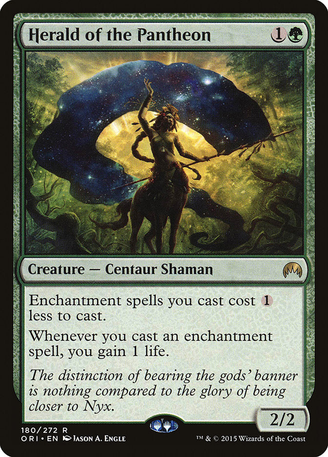 Herald of the Pantheon [Magic Origins] Magic: The Gathering