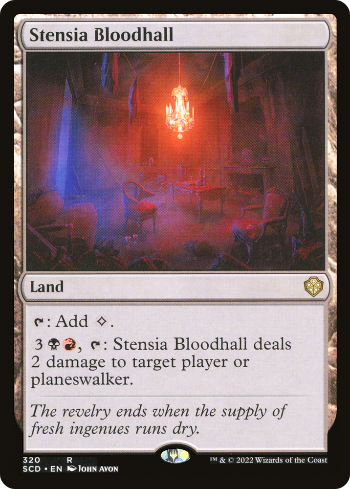 Stensia Bloodhall [Starter Commander Decks] Magic: The Gathering