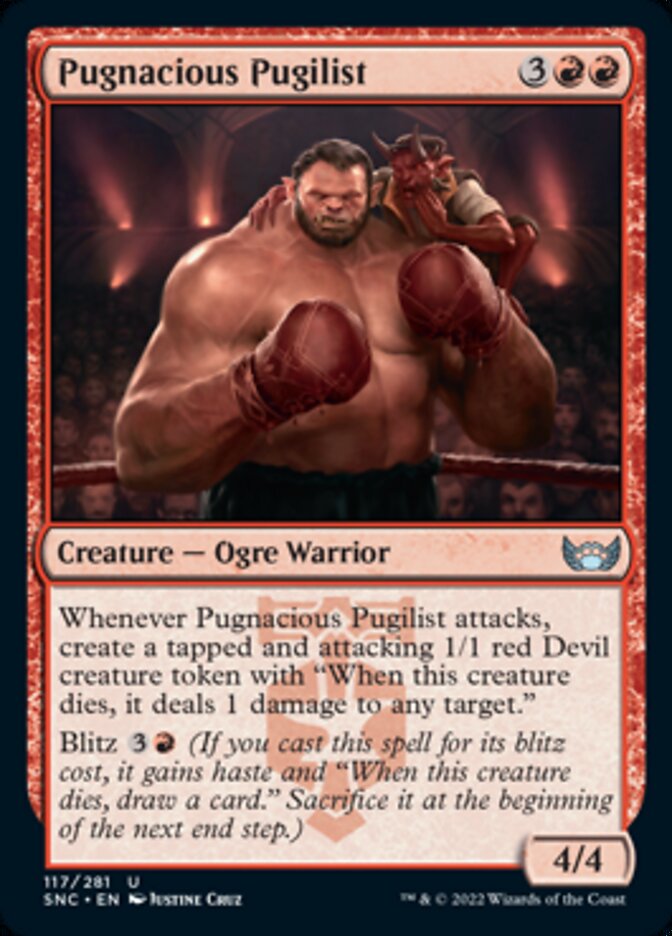 Pugnacious Pugilist [Streets of New Capenna] Magic: The Gathering