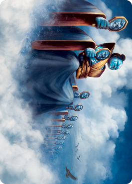 Myojin of Cryptic Dreams Art Card [Kamigawa: Neon Dynasty Art Series] Magic: The Gathering