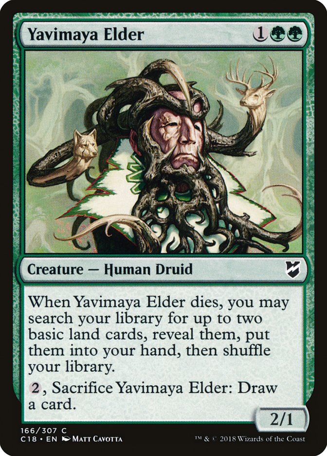 Yavimaya Elder [Commander 2018] Magic: The Gathering