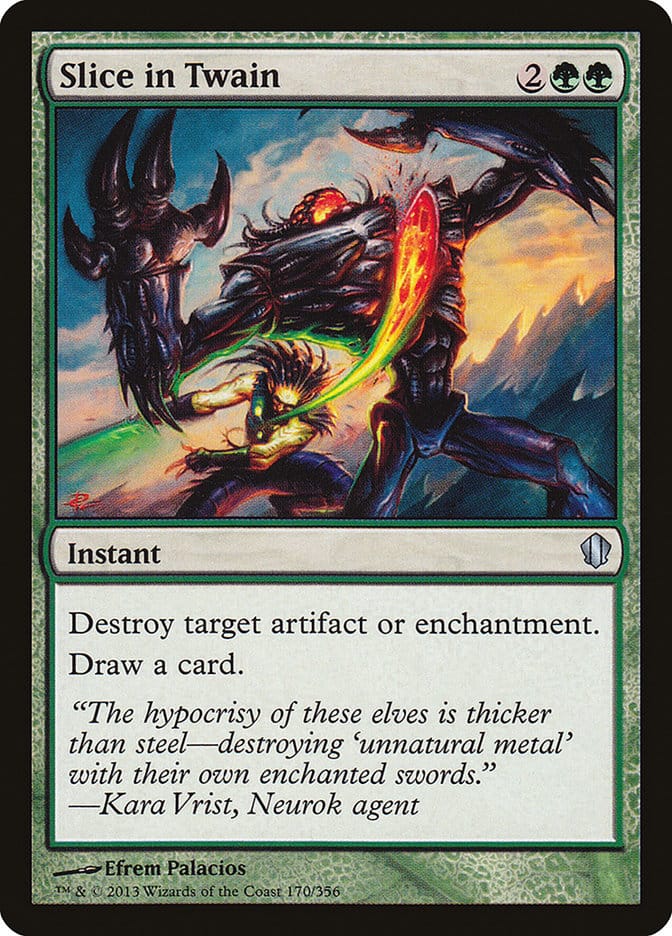 Slice in Twain [Commander 2013] Magic: The Gathering