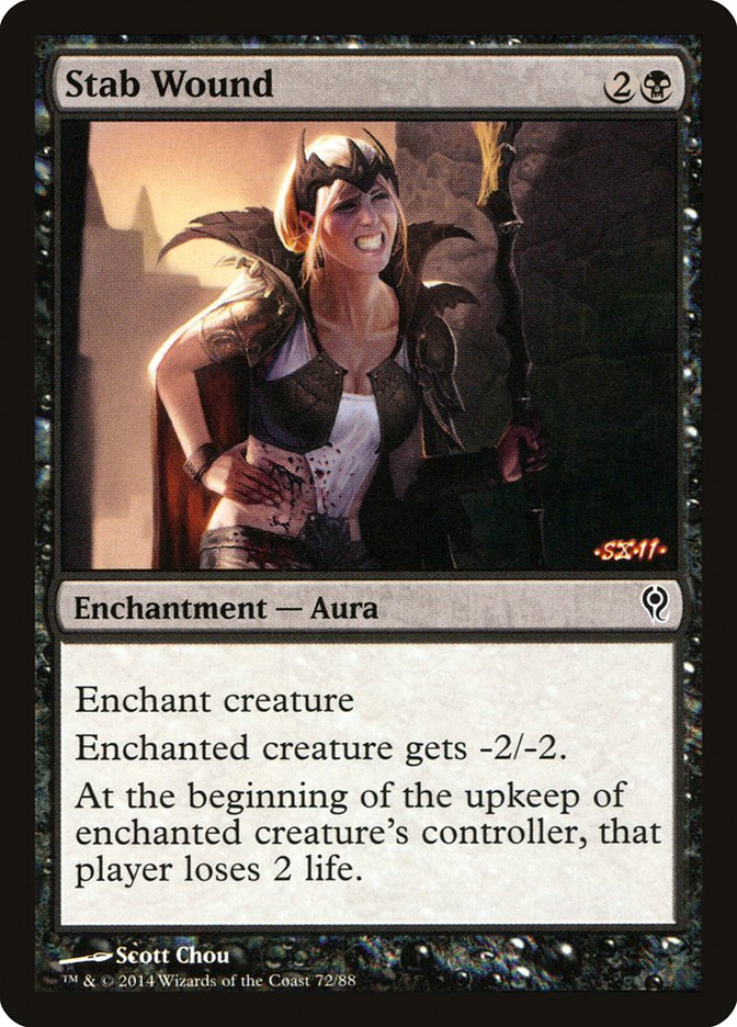 Stab Wound [Duel Decks: Jace vs. Vraska] Magic: The Gathering