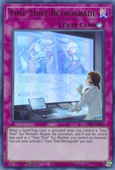 Time Thief Retrograde [GFTP-EN069] Ultra Rare - Yugioh Cards For Your TCG Needs!
