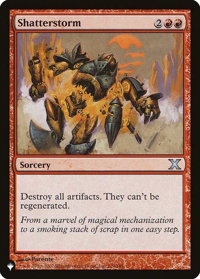 Shatterstorm [The List] Magic: The Gathering