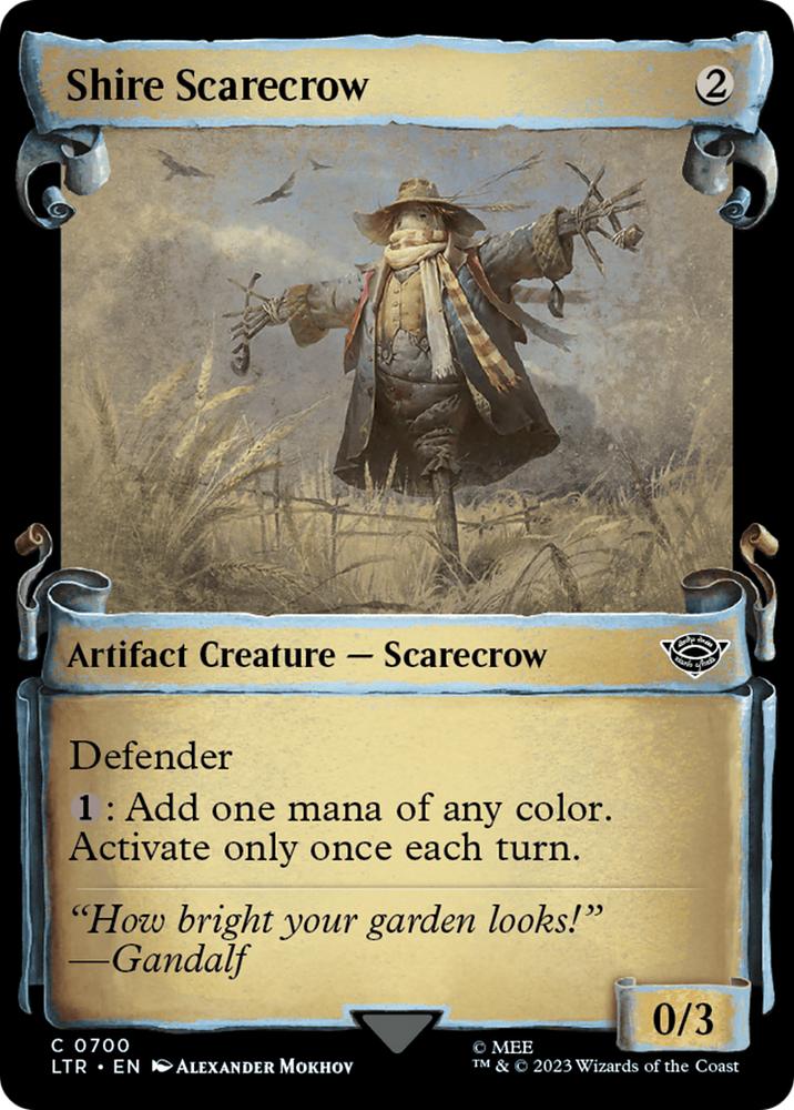 Shire Scarecrow [The Lord of the Rings: Tales of Middle-Earth Showcase Scrolls] Magic: The Gathering