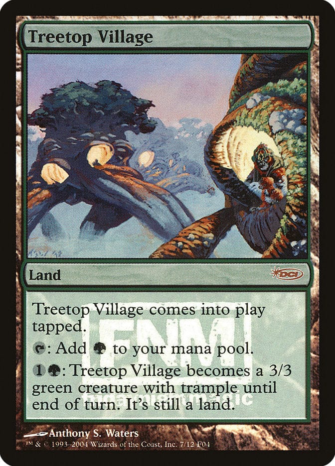 Treetop Village [Friday Night Magic 2004] Magic: The Gathering