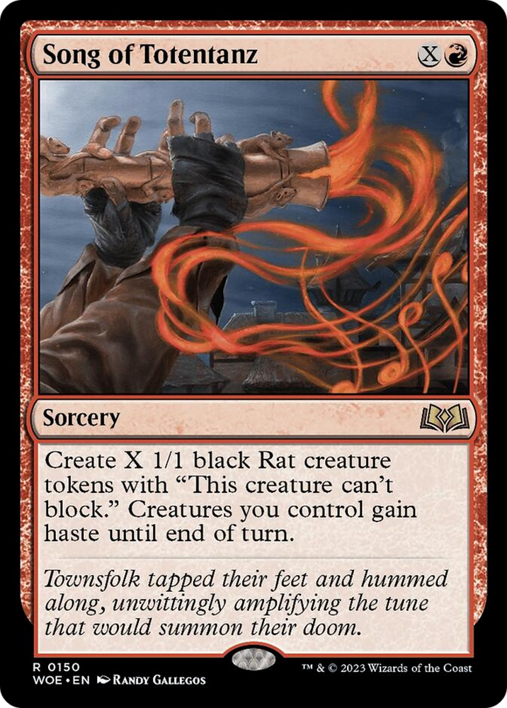 Song of Totentanz [Wilds of Eldraine] Magic: The Gathering