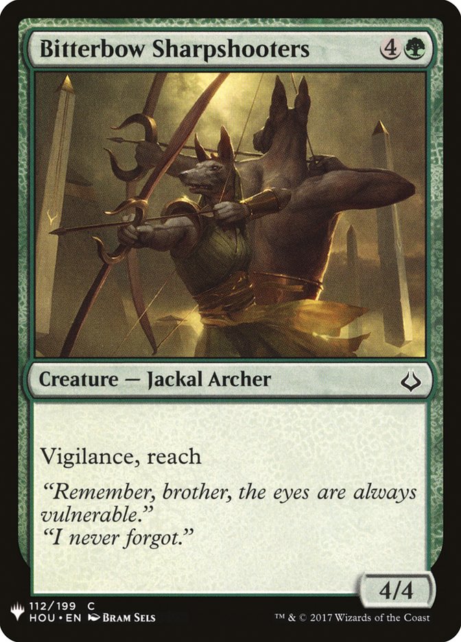 Bitterbow Sharpshooters [Mystery Booster] Magic: The Gathering