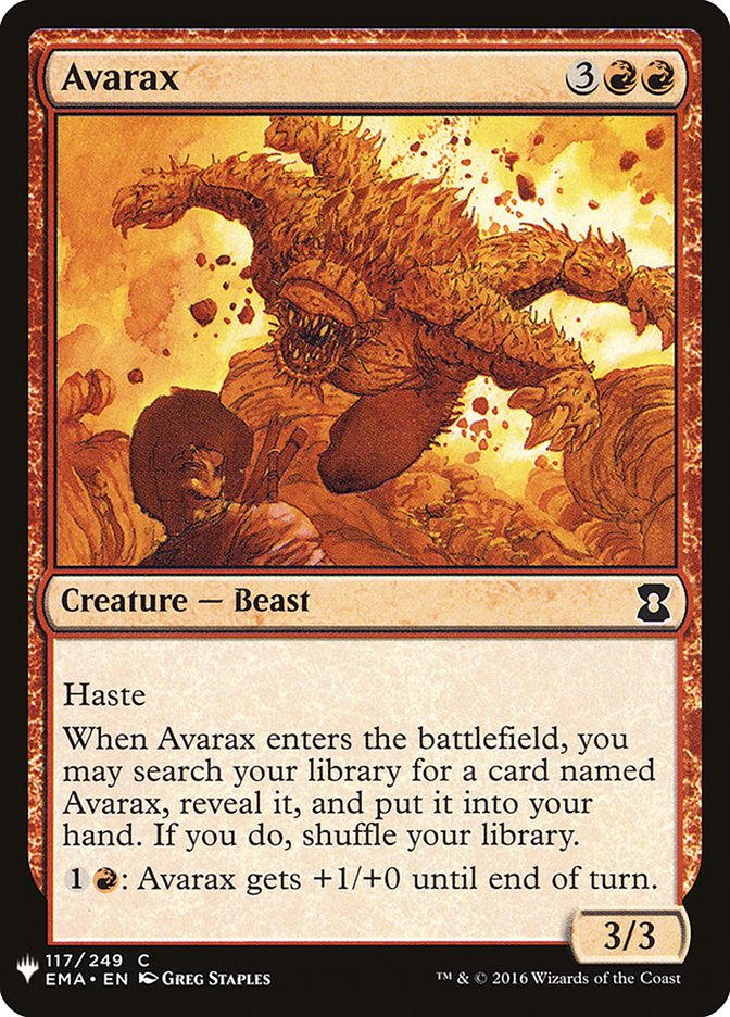 Avarax [Mystery Booster] Magic: The Gathering