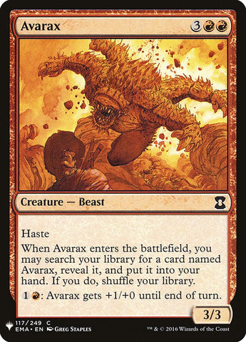 Avarax [Mystery Booster] Magic: The Gathering