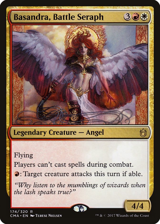 Basandra, Battle Seraph [Commander Anthology] Magic: The Gathering