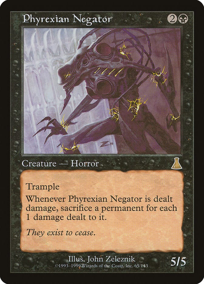 Phyrexian Negator [Urza's Destiny] Magic: The Gathering
