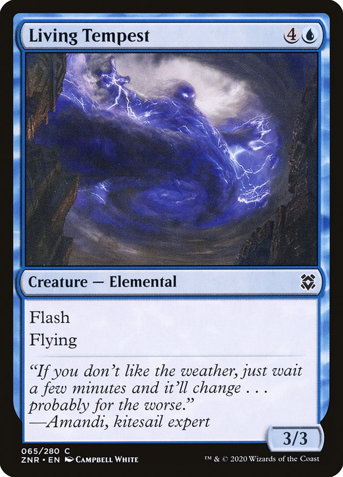 Living Tempest [Zendikar Rising] Magic: The Gathering