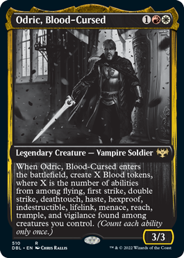 Odric, Blood-Cursed [Innistrad: Double Feature] Magic: The Gathering