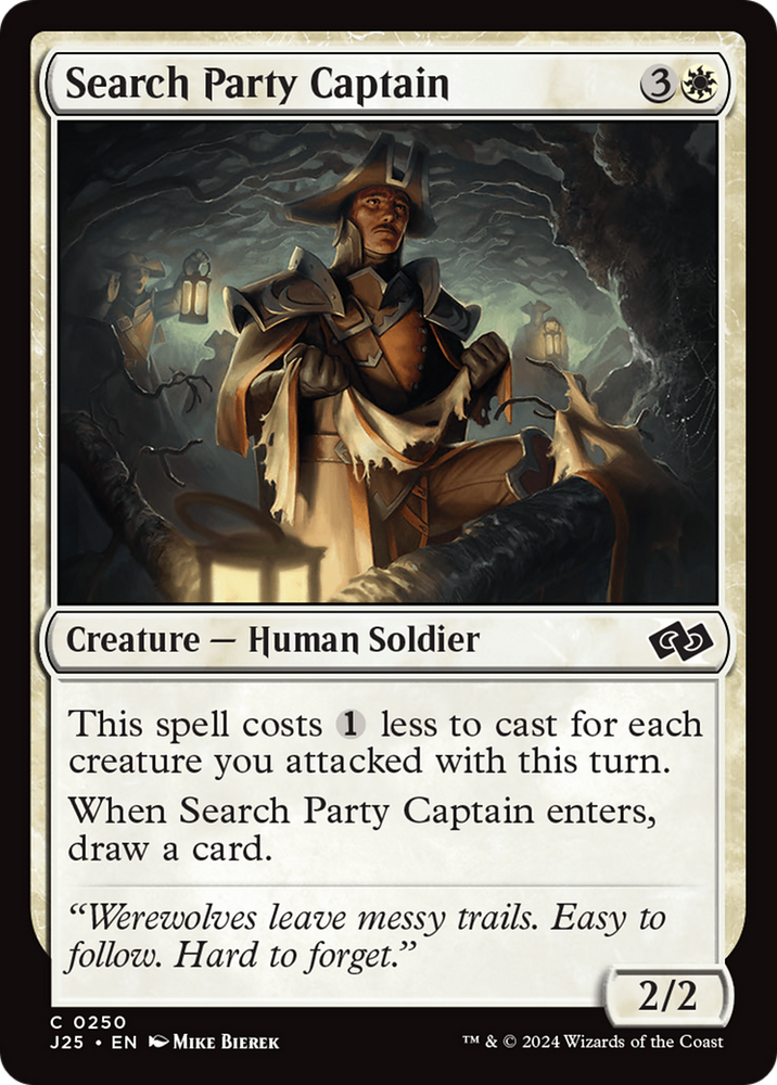Search Party Captain [Foundations Jumpstart] Magic: The Gathering