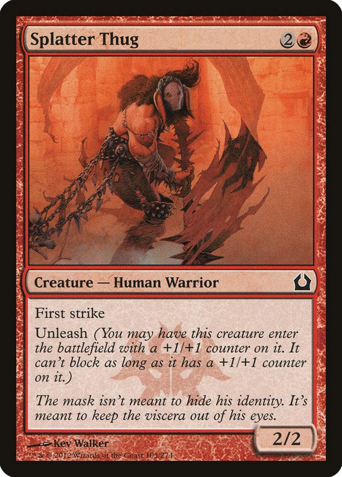 Splatter Thug [Return to Ravnica] Magic: The Gathering