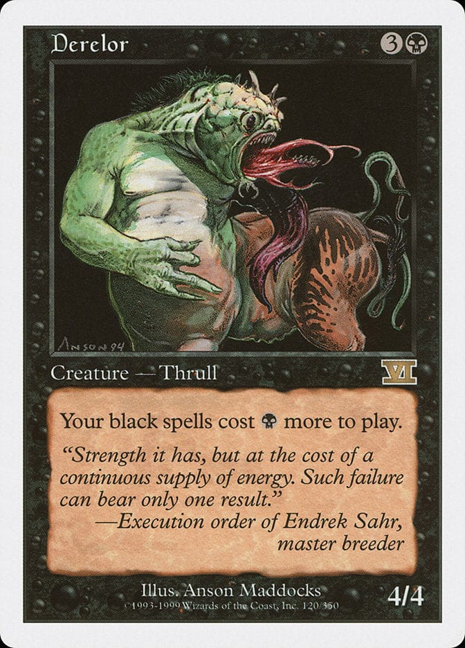 Derelor [Classic Sixth Edition] Magic: The Gathering