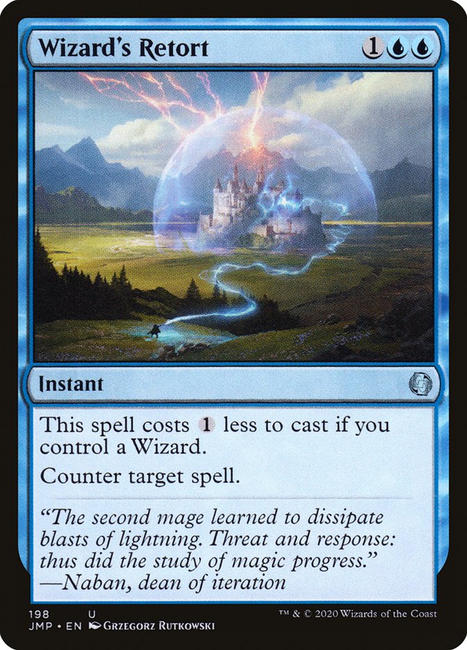 Wizard's Retort [Jumpstart] Magic: The Gathering