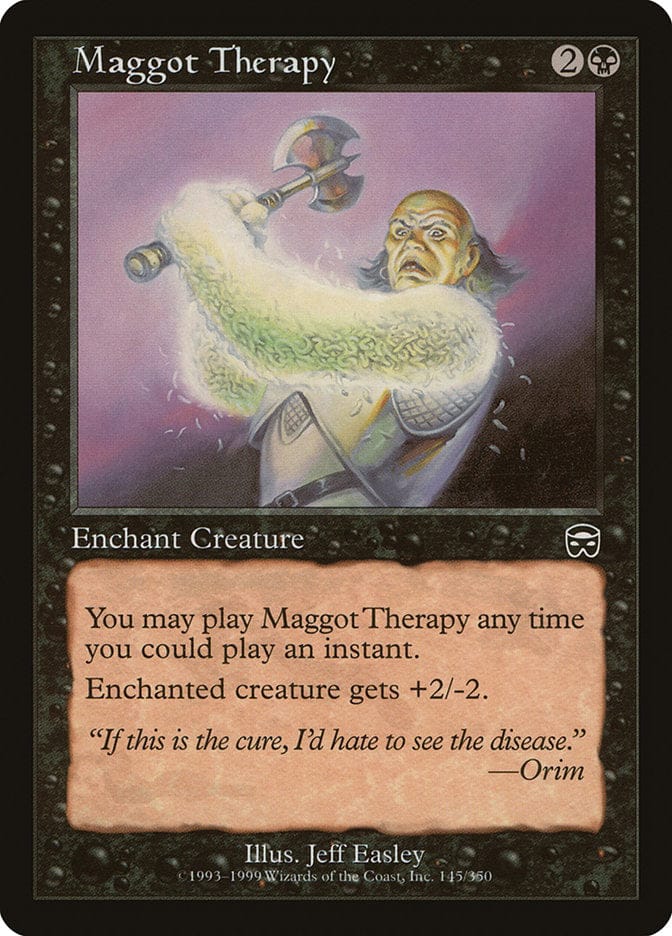 Maggot Therapy [Mercadian Masques] Magic: The Gathering