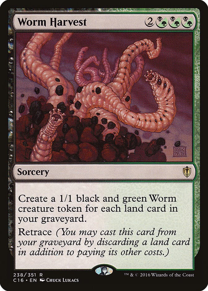 Worm Harvest [Commander 2016] Magic: The Gathering