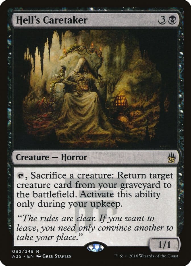 Hell's Caretaker [Masters 25] Magic: The Gathering