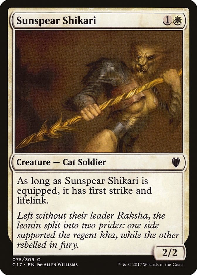 Sunspear Shikari [Commander 2017] Magic: The Gathering