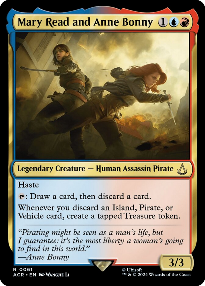 Mary Read and Anne Bonny [Assassin's Creed] Magic: The Gathering