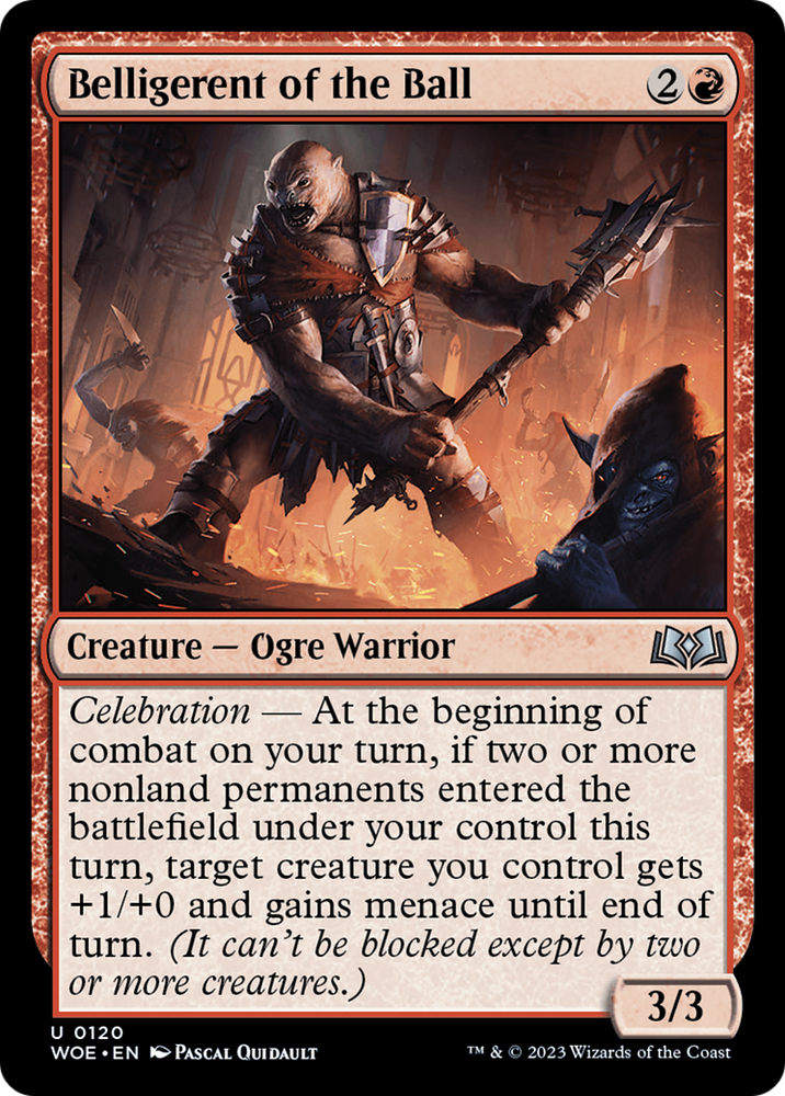Belligerent of the Ball [Wilds of Eldraine] Magic: The Gathering
