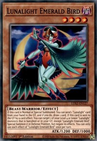 Lunalight Emerald Bird [LDS2-EN127] Common - Yugioh Cards For Your TCG Needs!