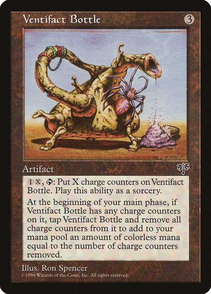 Ventifact Bottle [Mirage] Magic: The Gathering