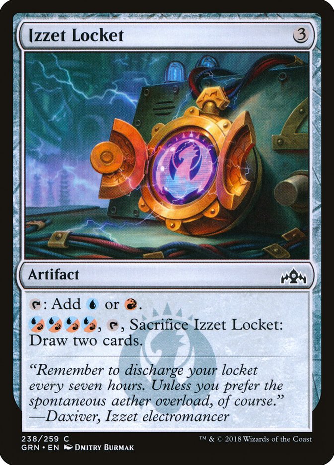 Izzet Locket [Guilds of Ravnica] Magic: The Gathering