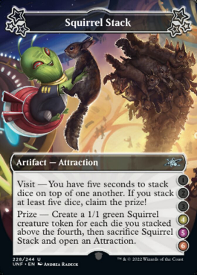Squirrel Stack (4-5-6) [Unfinity] Magic: The Gathering