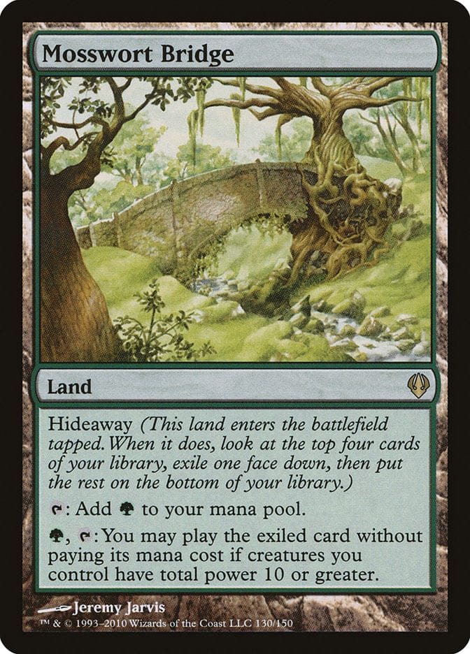 Mosswort Bridge [Archenemy] Magic: The Gathering