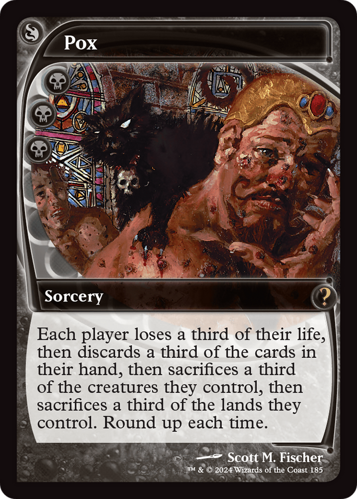 Pox (Future Sight) [Mystery Booster 2] Magic: The Gathering