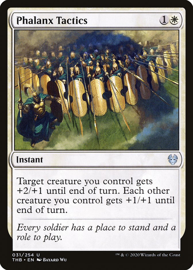 Phalanx Tactics [Theros Beyond Death] Magic: The Gathering