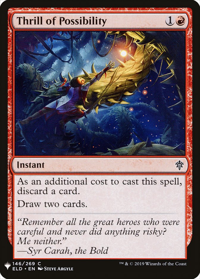 Thrill of Possibility [Mystery Booster] Magic: The Gathering