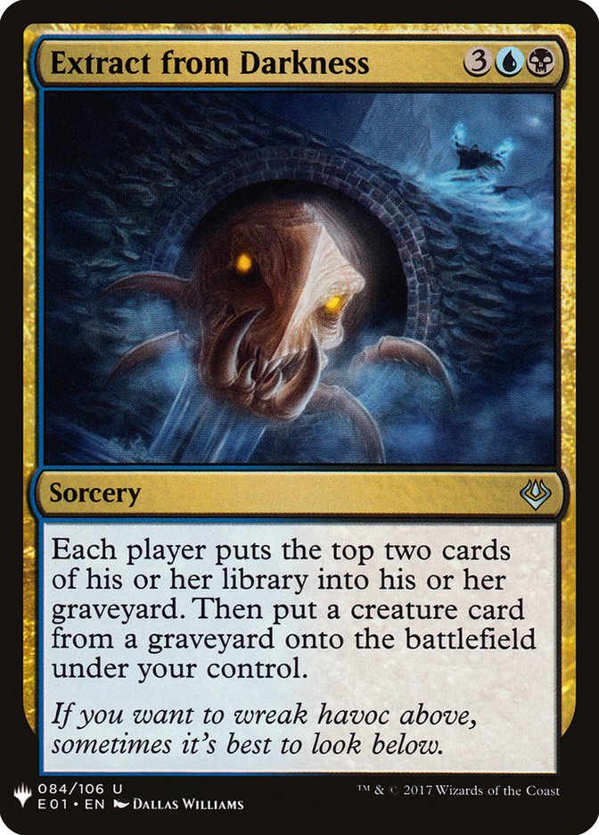 Extract from Darkness [Mystery Booster] Magic: The Gathering