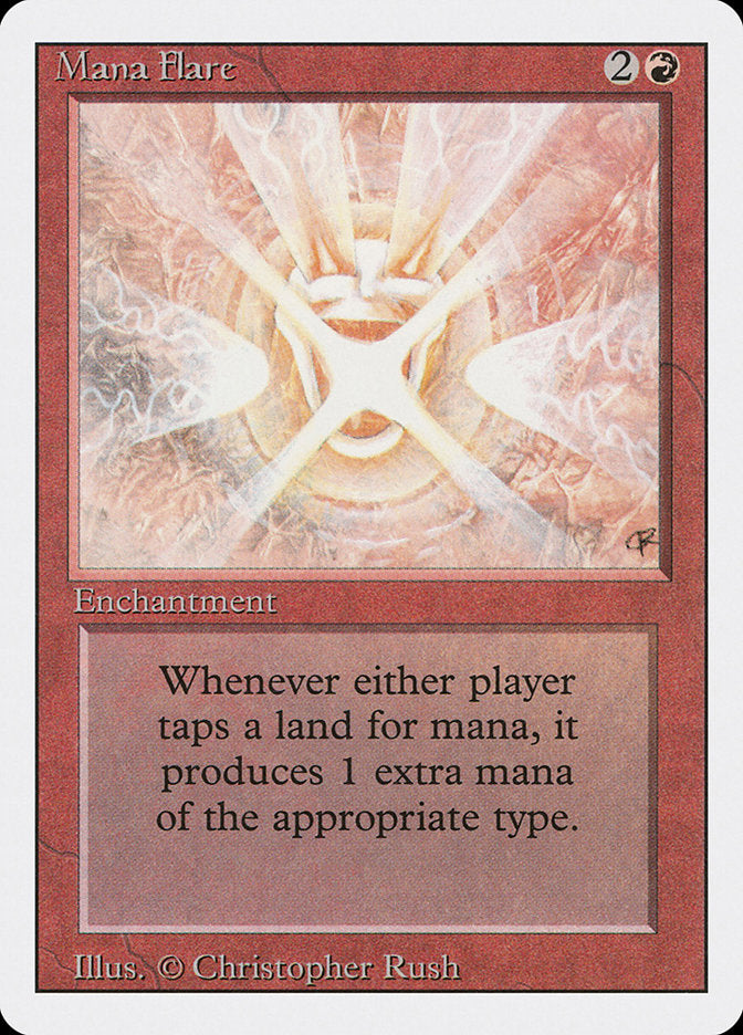 Mana Flare [Revised Edition] Magic: The Gathering