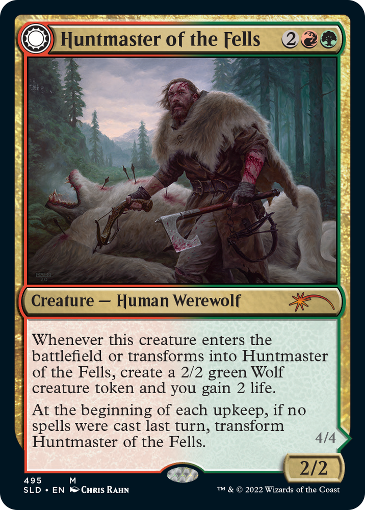 Huntmaster of the Fells // Ravager of the Fells [Secret Lair Drop Series] Magic: The Gathering