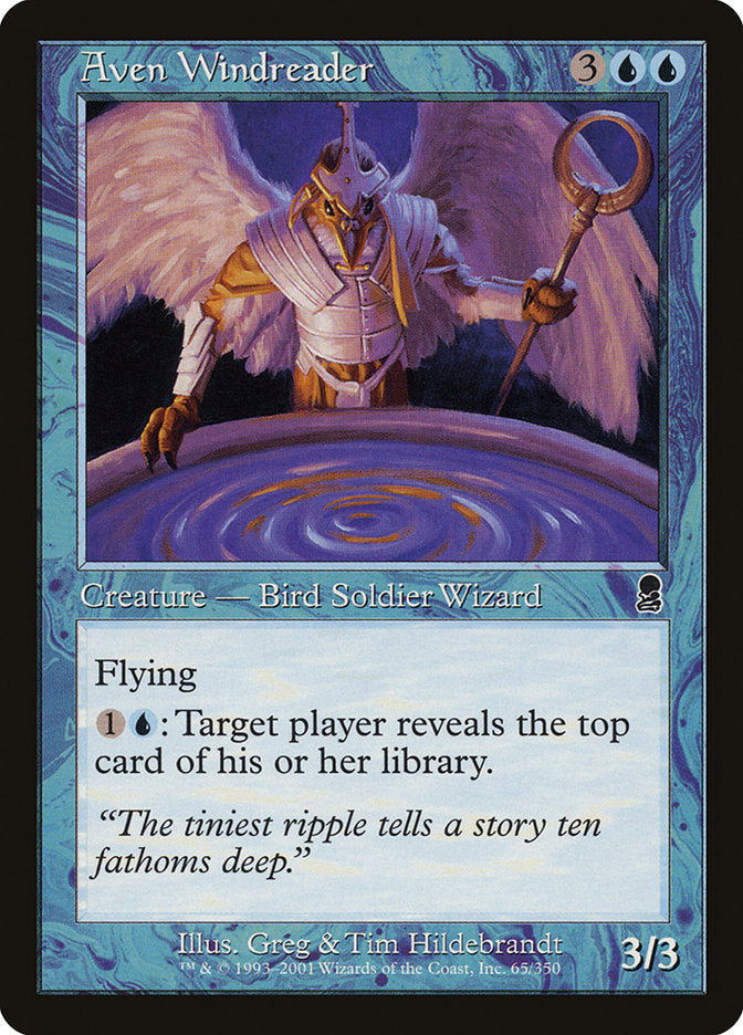 Aven Windreader [Odyssey] Magic: The Gathering