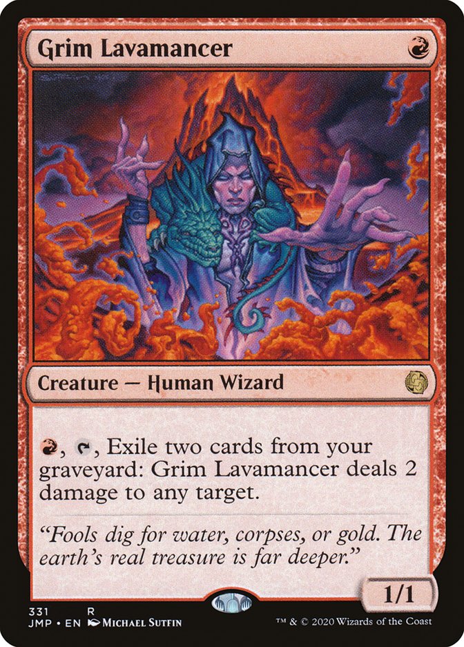 Grim Lavamancer [Jumpstart] Magic: The Gathering