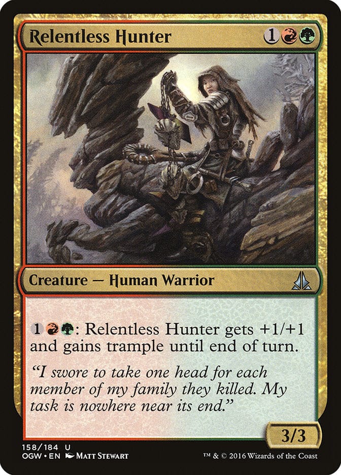 Relentless Hunter [Oath of the Gatewatch] Magic: The Gathering