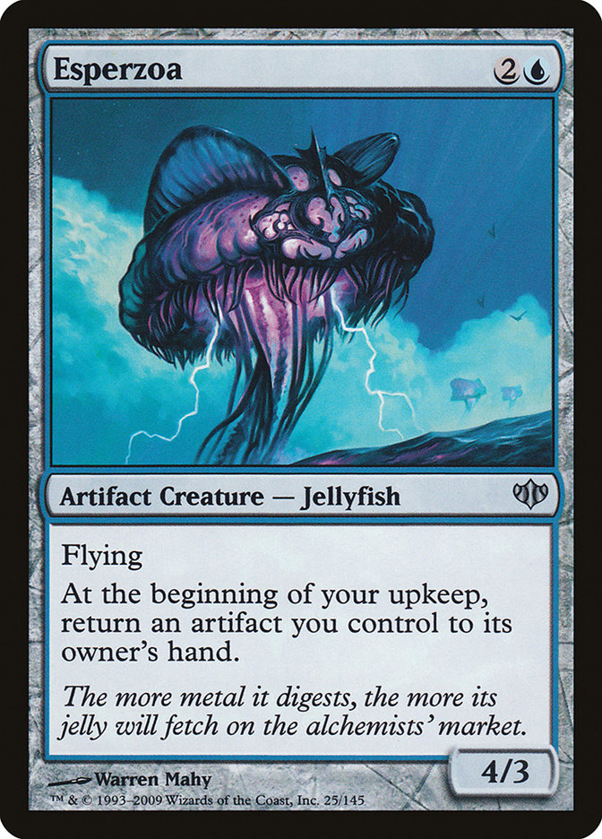 Esperzoa [Conflux] Magic: The Gathering