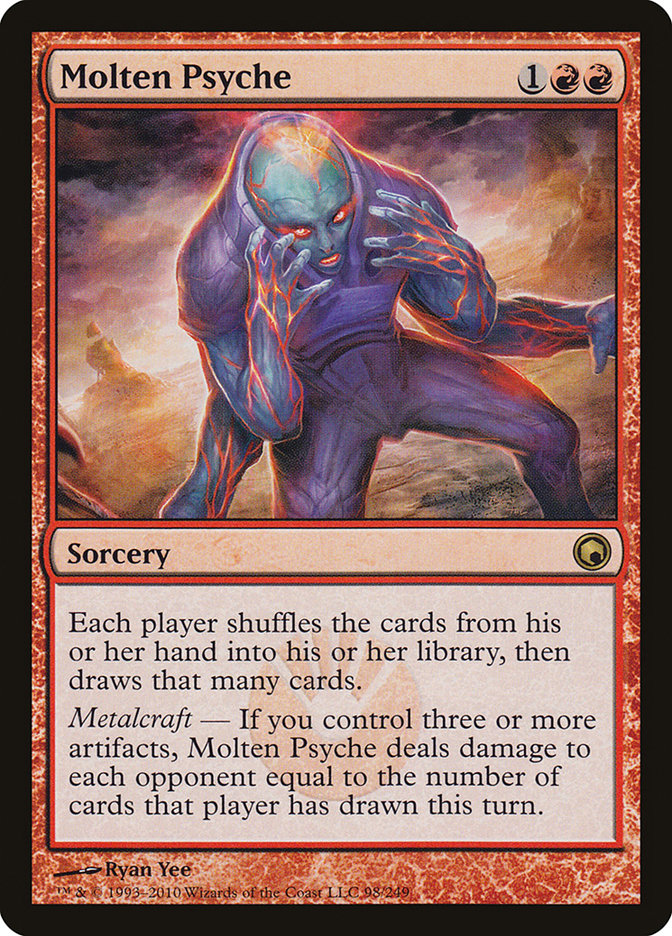 Molten Psyche [Scars of Mirrodin] Magic: The Gathering