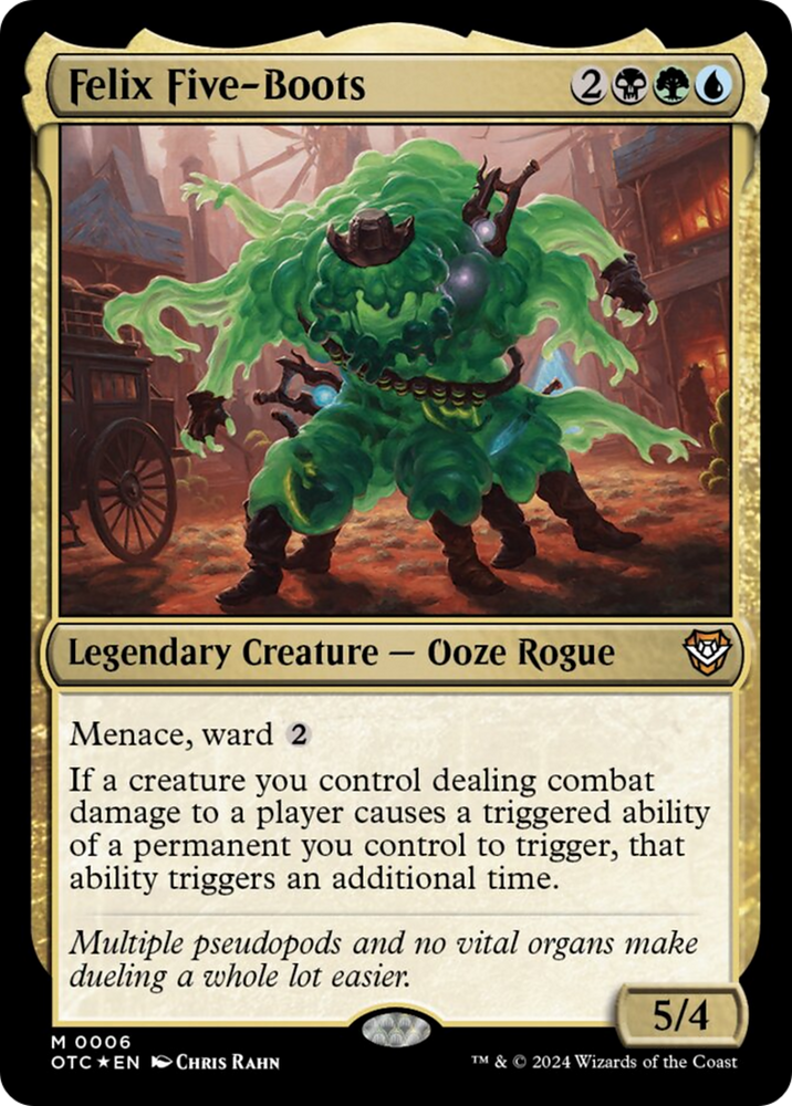 Felix Five-Boots [Outlaws of Thunder Junction Commander] Magic: The Gathering
